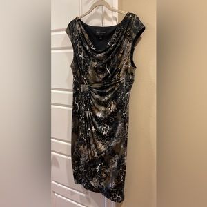 Animal print dress, size 12